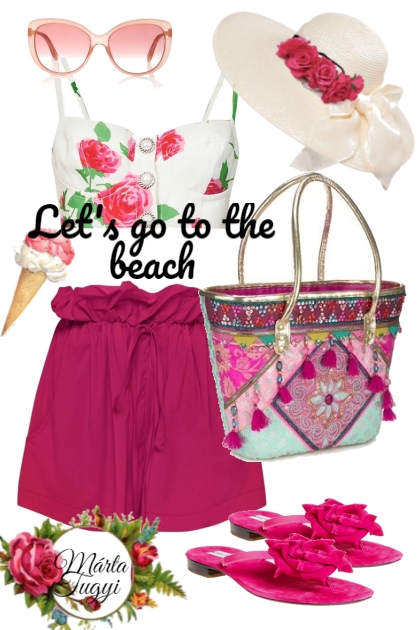 Let's go to the beach- Модное сочетание