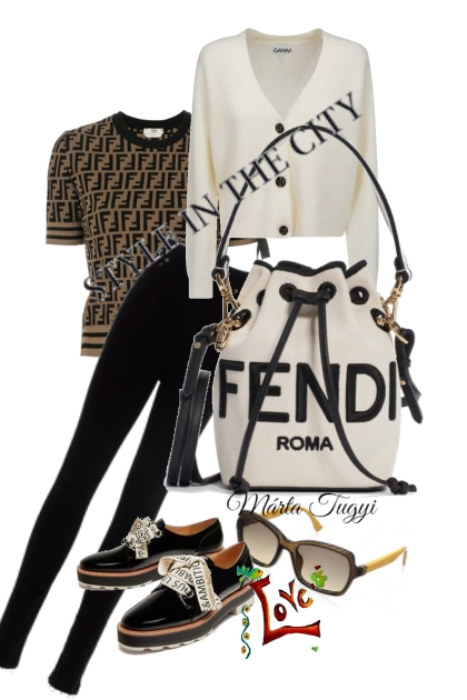 Fendi bag - Модное сочетание