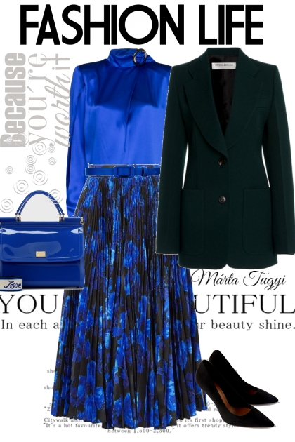 Victoria Beckham blazer - Модное сочетание