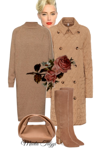 Burberry coat 2.- Combinaciónde moda