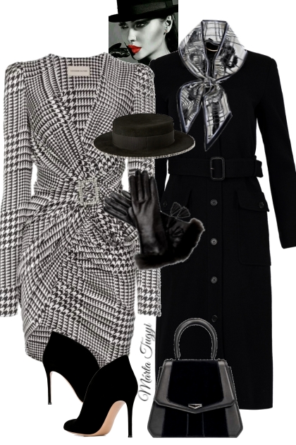 Saint Laurent coat- combinação de moda