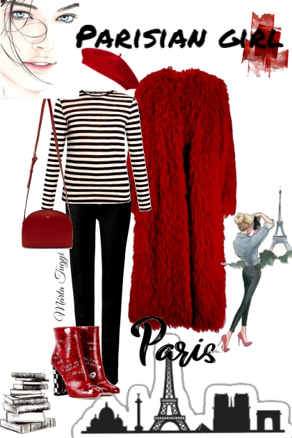 Parisian girl- Combinaciónde moda
