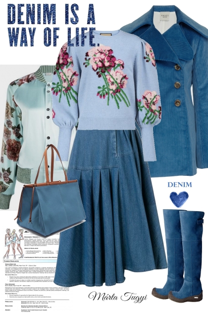 Denim is a way of life- コーディネート