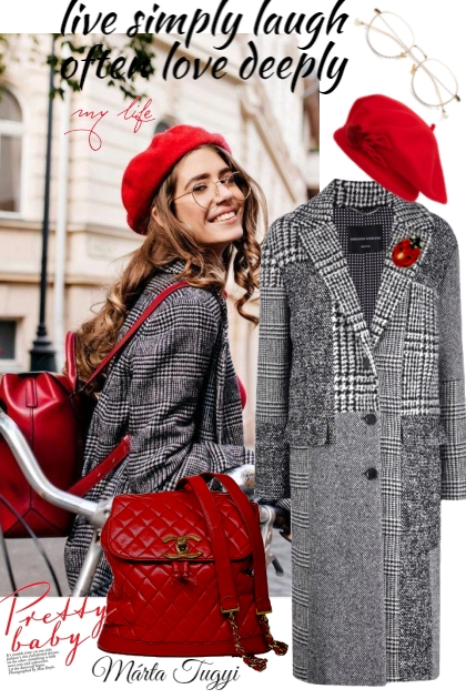 Chanel backpack- Модное сочетание