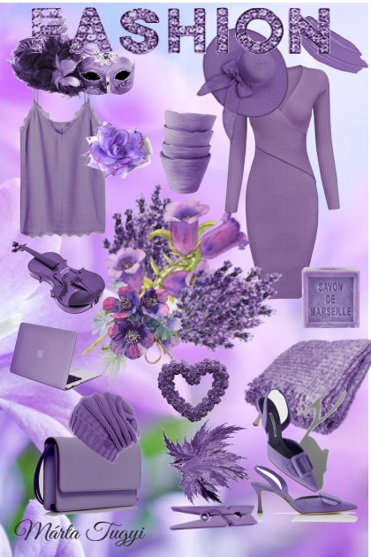purple 2.- Modna kombinacija