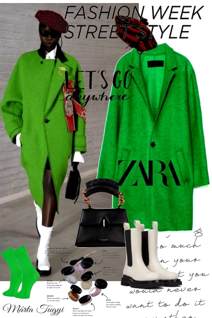 Zara coat 2.- Fashion set