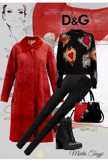 Dolce&Gabbana pullover - combinação de moda