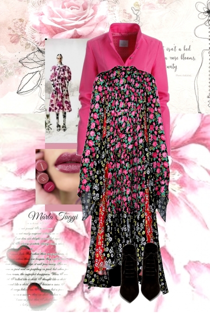 Balenciaga dress- Fashion set