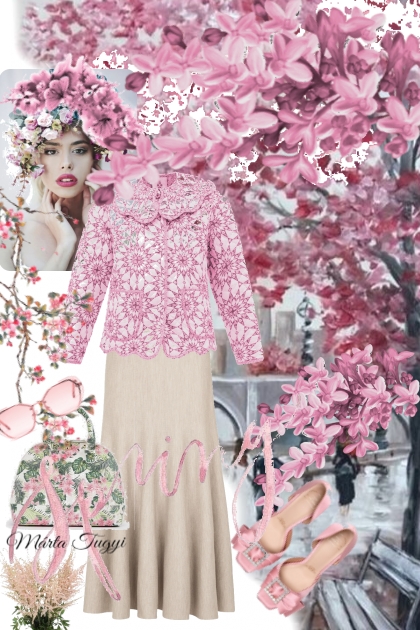 spring flowering- Combinazione di moda