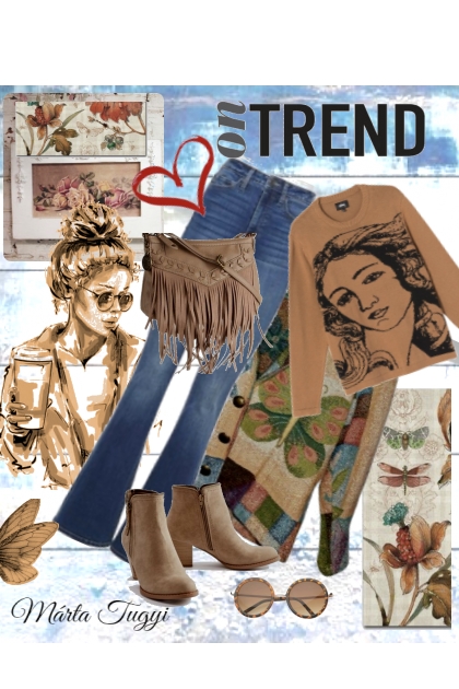 on trend- Combinazione di moda