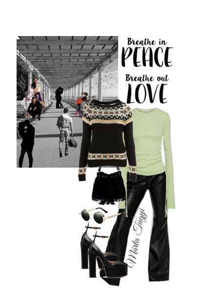 peace spring love- Fashion set