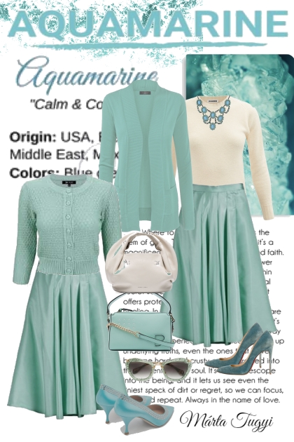 Aquamarine - Combinazione di moda