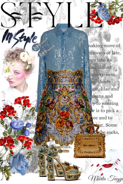 Dolce & Gabbana bag 3.- Modna kombinacija