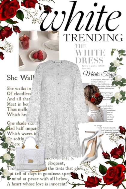 Gucci lace dress- Модное сочетание