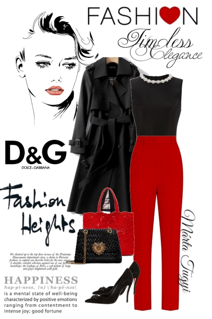 Dolce&Gabbana pants- Modekombination