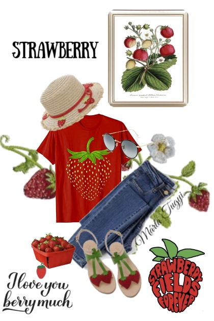 Strawberry - Fashion set