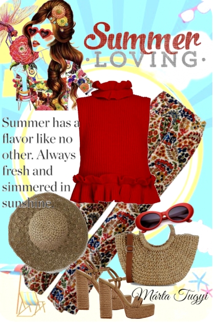 Summer loving- Modna kombinacija