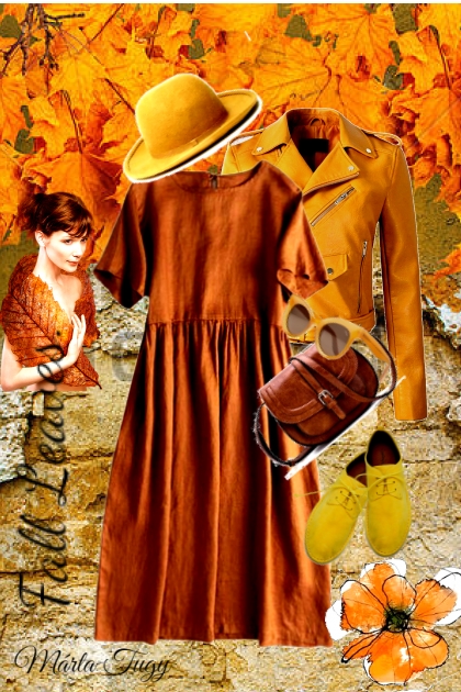 Fall Leaves- Fashion set