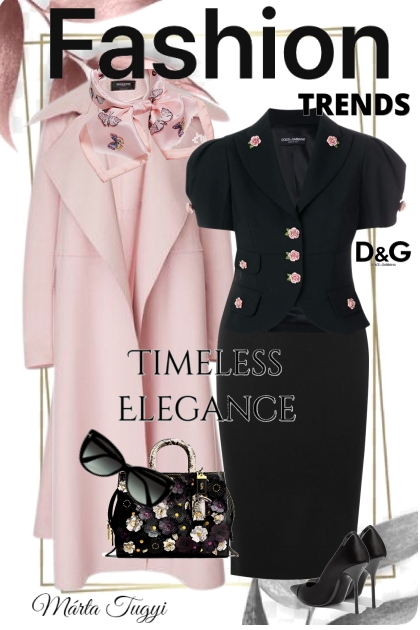 Timeless elegance 10.- Modna kombinacija