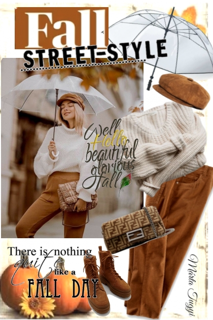 Fall street style - Модное сочетание