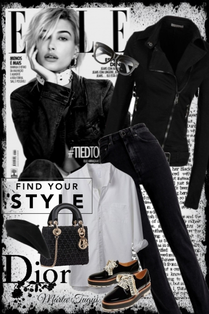 black jeans- Fashion set