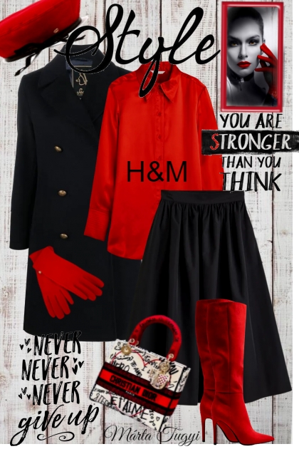 skirt and shirt H&M- Fashion set