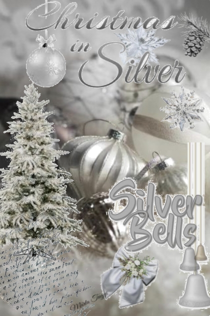 Christmas in Silver- Combinaciónde moda