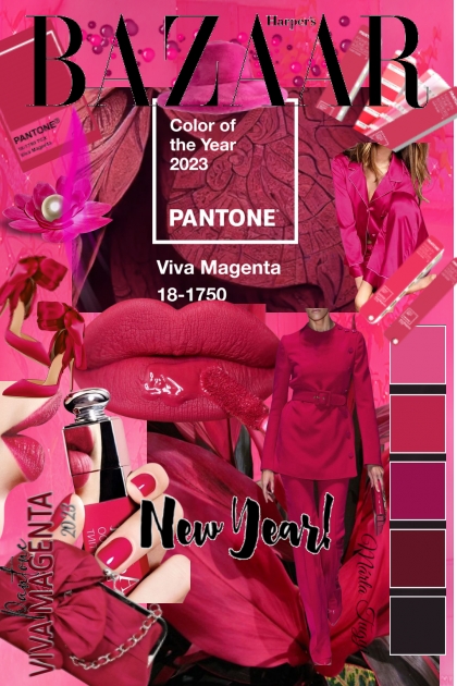 Color of the Year 2023 Pantone 2.- Modekombination