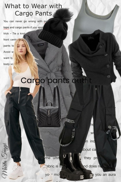 cargo pants outfit- Modna kombinacija