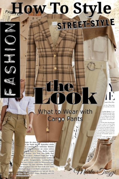 What to wear with cargo pants- Combinazione di moda