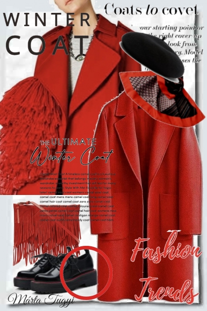 winter coat 4.- Modekombination
