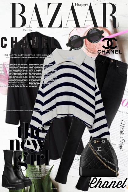 Chanel accessories for a comfortable outfit