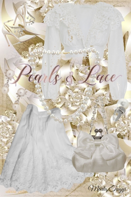 Pearls and Lace- Combinaciónde moda