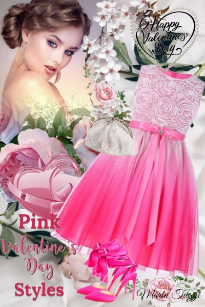 Pink Valentine's Day - Modna kombinacija