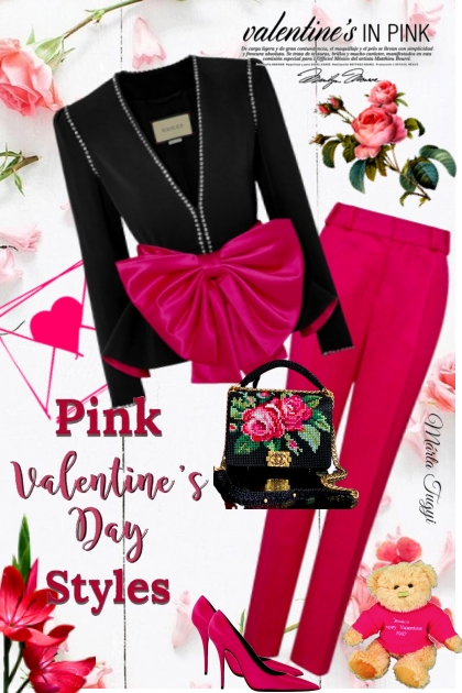 Pink Valentine contest 2,- Combinazione di moda