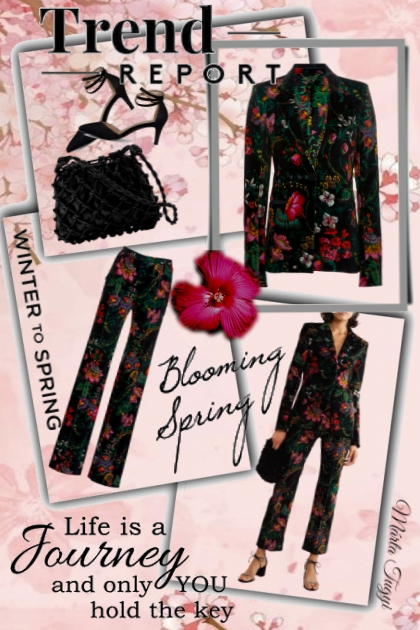 Winter to Spring - combinação de moda