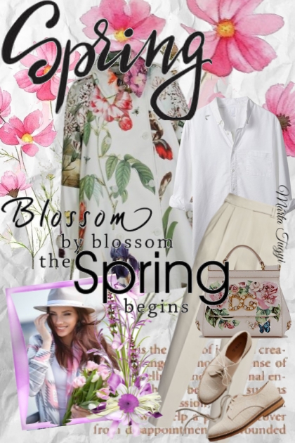 spring flowering 4.- combinação de moda