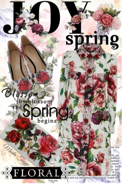 spring flowering 5.- Fashion set