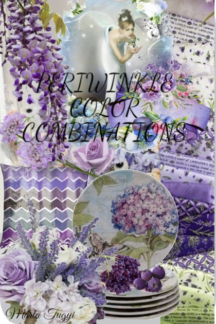 PERIWINKLE COLOR COMBINATIONS 2.- 搭配