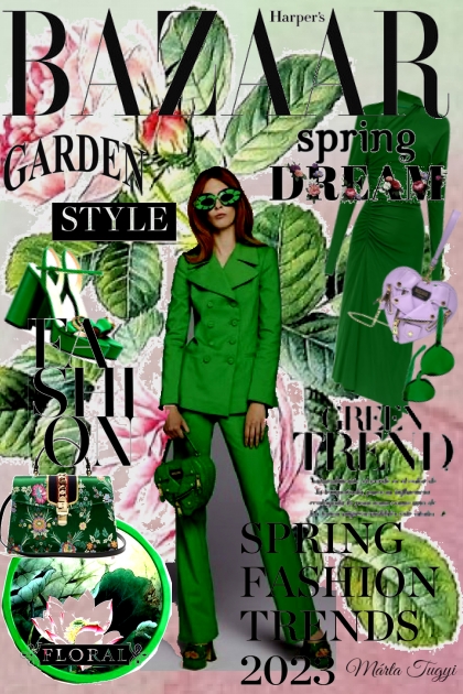 spring green 3.- Fashion set