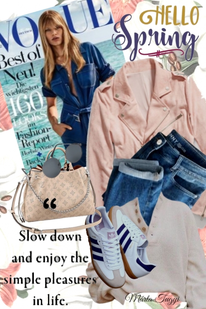 Slow down and enjoy the simple pleasures in life.- Fashion set