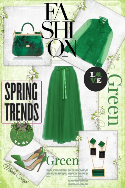 Green 2.- Fashion set