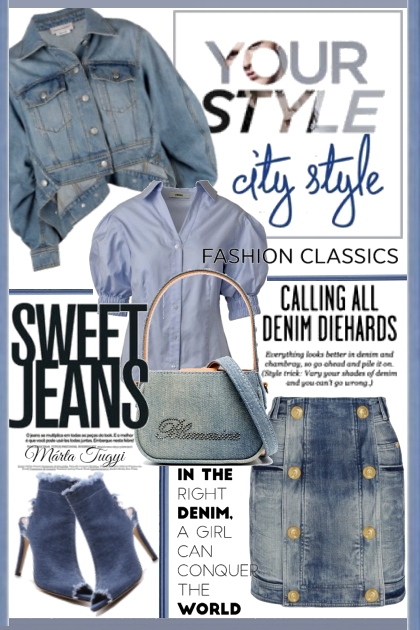 Sweet Jeans- Modekombination