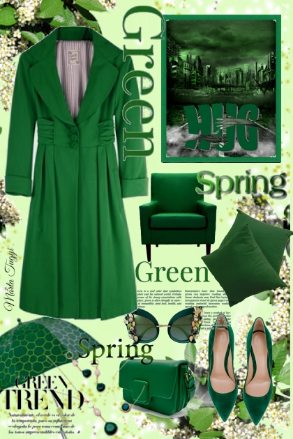 Green Trend - Modekombination