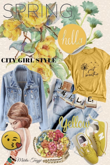 City Girl Style 4.- Modna kombinacija