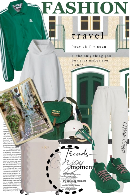 travel in comfortable clothes 2.- Fashion set