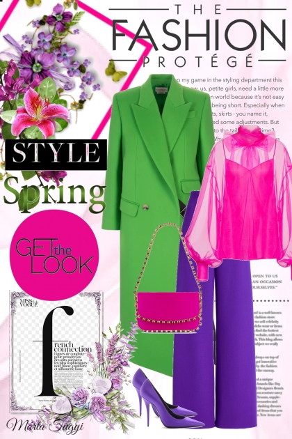 spring colors 2.- Combinaciónde moda