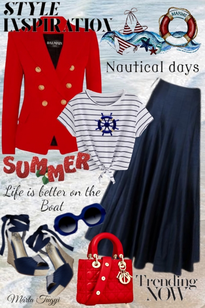 Nautical Days 3.- Модное сочетание