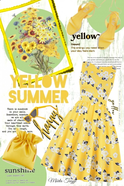 Yellow Summer- Модное сочетание