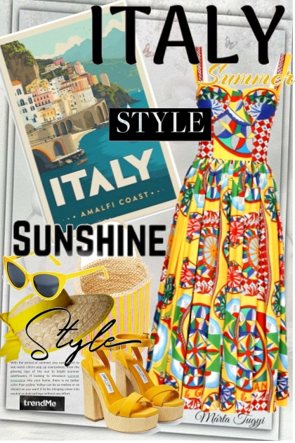 Italian summer- Модное сочетание
